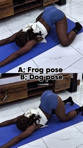 Understand Frog pose & Dog pose