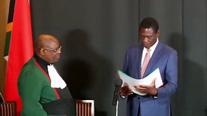 [Watch] Deputy President designate Mr Paul Shipokosa Mashatile officially sworn in by Chief Justice Raymond Zondo as the Deputy President of the Republic of South Africa. | South African Government