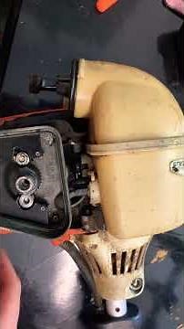 Stihl FS90R Carb Replacement #mechanic #diy #stihl