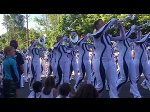 Bluecoats in 4th of July parade