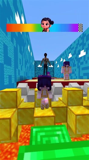 KPop Demon Hunters Noob Pro Challenge😜 Part 17 #kpop #minecraft