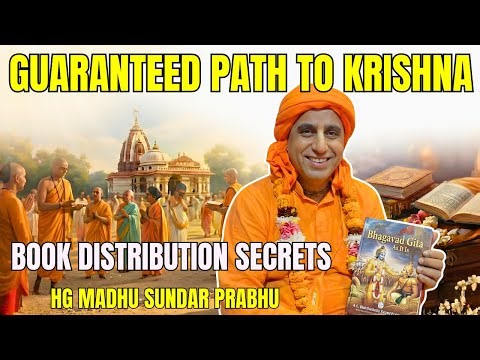 How Book Distribution Transforms Lives | Your Guaranteed Path to Krishna | HG Madhu Sundar Prabhu