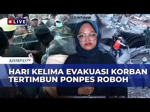 Evacuation of Al-Khoziny Islamic Boarding School Collapse in Sidoarjo: 53 Students Still Buried, ...