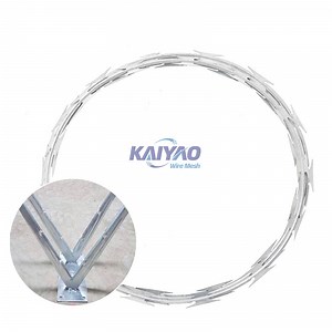 [Hot Item] Stainless Steel Razor Barbed Wire Fence for Prison Isolation