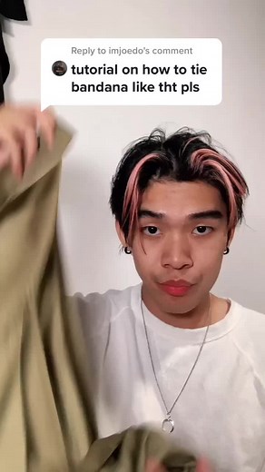 Filipiniana Bandana Scarf Tutorial: How to Tie Like a Pro