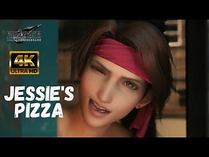 FF7 Remake Jessie Rasberry New Outfit PC Mod & Pizza