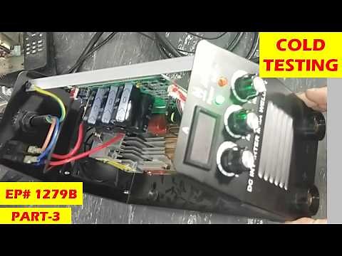{1279B} IGBT Inverter welding machine repair || Cold Testing