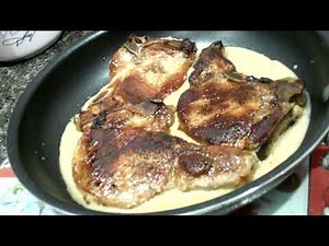 Campbell's Tasty 2 Step Pork Chops made with cream of mushroom soup