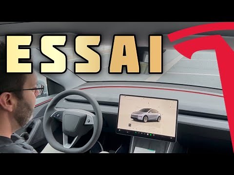 TEST DRIVE of the new 2025 Y MODEL ✅ Road test review: comfortable driving experience (Juniper fa...