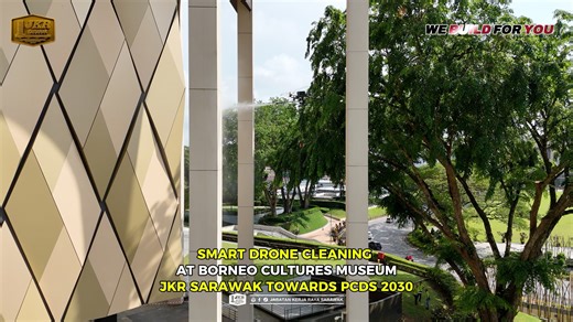 4K views · 43 reactions | SMART DRONE CLEANING AT BORNEO CULTURES...