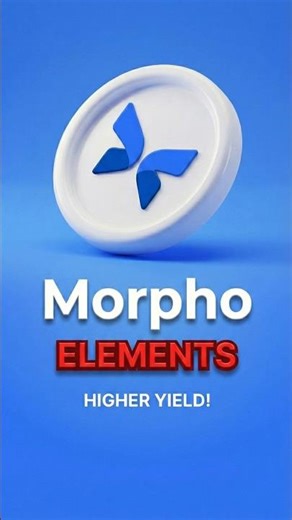 Higher Yields! | Morpho Elements #Morpho #Shorts