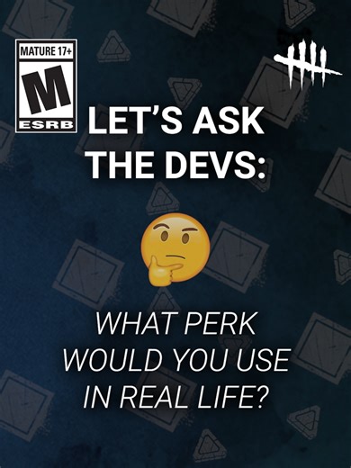 Let's hear it: What perk would YOU use outside of The Fog? 🤔#dbd