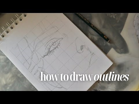 3 easy ways to outline your drawings | how to draw hyperrealistic