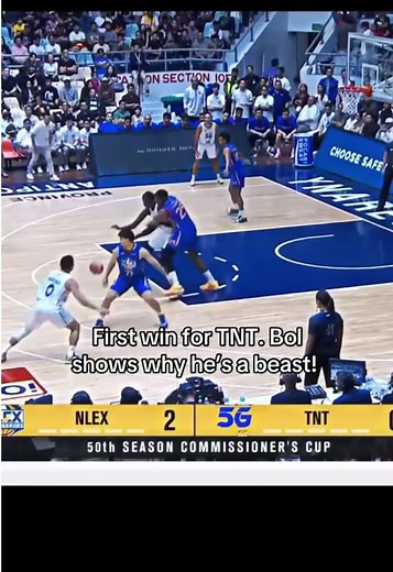 Bol Bol Dominates: TNT Secures First Win