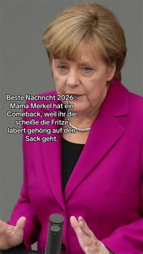 Angela Merkel Returns to Business?