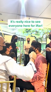 5.4K views · 161 reactions | Alhamdulillah for the chance to have everyone together for iftar (after 2 years)! We were so happy to meet our colleagues and see the many new faces for the first time.  #MuslimPro #Ramadan2022 | Muslim Pro | Facebook