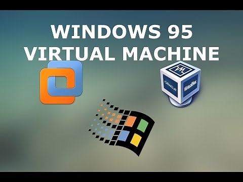How to install Windows 95 VirtualBox(&VMware)(OLD VIDEO)