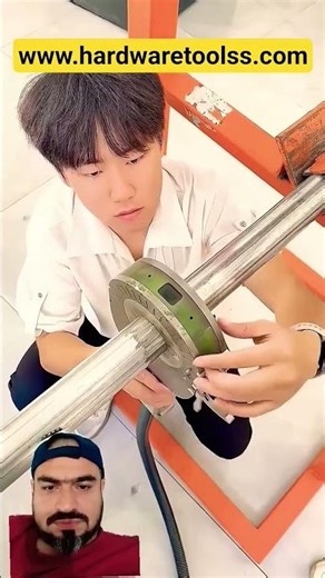 “This Is NOT Welding 😲 | Portable Pipe Cutting Machine” #shorts