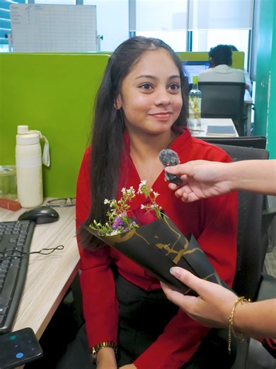 Express Your Feelings with Roses: Office Laughter Guaranteed!