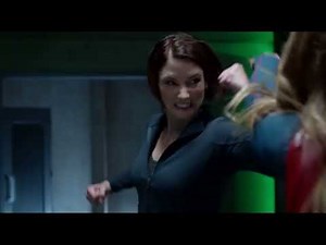 Supergirl - Alex and Kara training