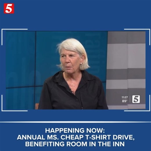 10K views · 41 reactions | The annual Ms. Cheap T-shirt and Coat Drive, benefiting Room in the Inn, is going on right now! They are looking for clean men’s and women’s t-shirts. And even though you might not be thinking about a winter coat right now, they also need all sizes, including children’s. For both t-shirts and coats, larger sizes are the most in demand. Find a list of drop-off locations at NewsChannel5.com/Cares! | NewsChannel 5 Nashville | Facebook