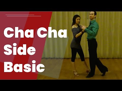 Cha Cha Dance Steps - The Side Basic Step