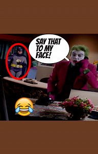 161K views · 6.3K reactions | What did you guys think of when Joker told Batman if they met up Joker would pound him to a pulp, not realizing that Batman was standing right behind him, on the 1966 Batman TV series? #batman #robin #adamwest #burtward #sixties #60s #60snostalgia #easteregg #dccomics #spoiler #joker #thejoker #cesarromero | Rare Action Figures | Facebook