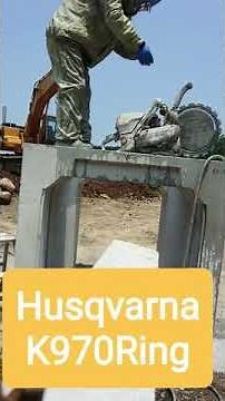 Husqvarna K970 Ring Cutting concrete products