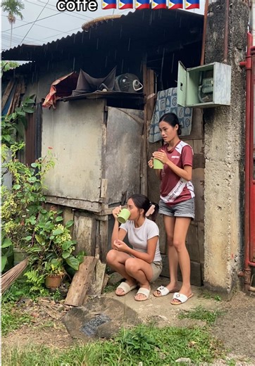 Enjoying Coffee in the Rural Philippines