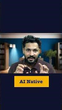 AI-Native Apps vs Traditional Apps | What's the Difference? #Shorts