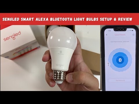 Sengled Smart Alexa Bluetooth Light Bulbs Setup & Review