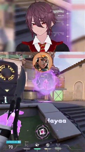 Girl called this clutch "Hot" | Live Highlight #vtuber #valorant #highlights #indianvtuber vtuber