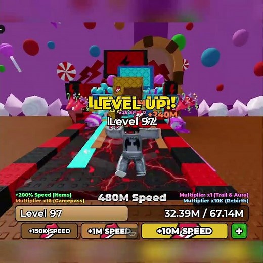 I Got INF Speed From The Admin Boss?!😱 #roblox