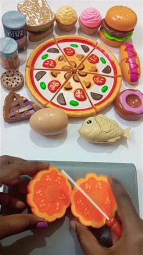 Perfect cutting asmr pumpkin #relaxing #cuttingtoy #satisfying