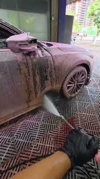 Oddly Satisfying Car 🚗 Wash Transformation (ASMR)