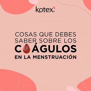 Seguramente has encontrado un coágulo durante tu periodo menstrual y muchas veces es totalmente normal, sin embargo, si son demasiado grandes, será necesario que consultes a tu ginecólogo o ginecóloga. 🩸🩸🩸 | Kotex México