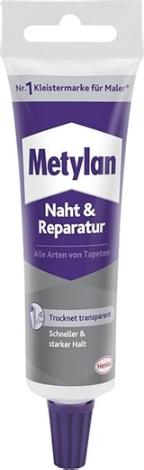 Metylan Naht- und Reparaturkleber, für die Verklebung von Tapeten bei überlappenden Nähten und Reparaturklebungen, 1x60g