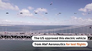 2.8K views · 83 reactions | Alef Aeronautics, a California-based company, received approval from the United States Federal Aviation Administration to test its flying car. | Reuters | Facebook