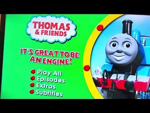 Opening To Thomas & Friends It’s Great To Be Engine! 2004 UK DVD