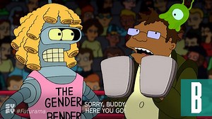 The Brain Slug has a friendly suggestion. It says you should watch Futurama TONIGHT at 11/10c on SYFY. | SYFY