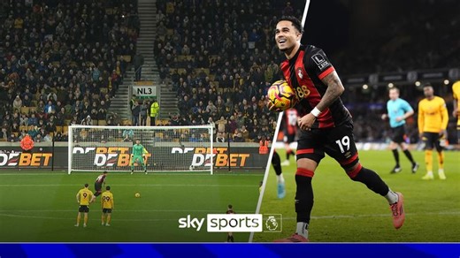 Wolves vs Bournemouth: Justin Kluivert becomes the first Premier League player to score a hat-trick of penalties