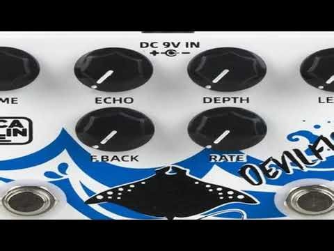 Caline DCP-03 DEVILFISH Chorus Delay Effect Pedal Guitar Accessories Dual Guitar Pedal Wholesale