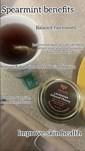 Spearmint tea benefits