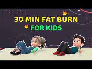 30-MINUTE FULL BODY FAT BURN – EXERCISE FOR KIDS
