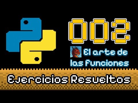【Ejercicios resueltos #002】 🌌💻 El arte de las funciones: escribe menos y logra más 🐍✨【Curso Python】