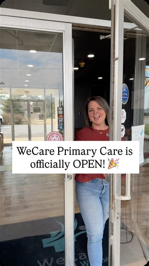 WeCare Health and Wellness on Instagram: "WeCare Primary Care is officially OPEN! 🎉 Our focus has always been simple: providing thoughtful, accessible care that puts people first. We’re excited to begin caring for patients right away, even as we prepare to open our permanent location next door in the coming weeks. For now, we’ll be seeing patients in a temporary space — but the heart of WeCare remains the same: longer visits, attentive care, and a team that truly listens. Whether you’re looking