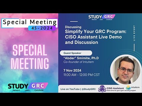 CISO Assistant Introduction: Open-Source GRC Tool