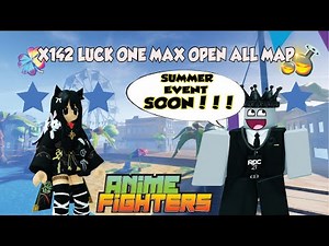 Anime Fighters SimulatoR SUMMER EVENT COMING SOON!! (2 NEW CODES) x142 Luck One Max Open All Map!!