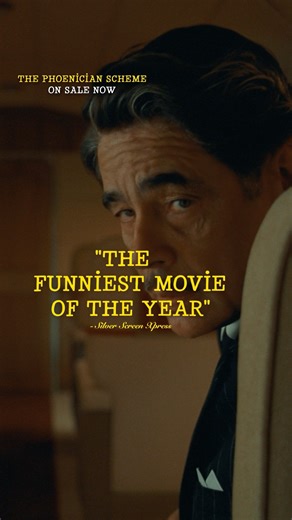 The Phoenician Scheme on Instagram: "Wes Anderson's THE PHOENICIAN SCHEME is certified fresh and "the funniest movie of the year". Own it on Digital now and on Blu-Ray 7/29 with Exclusive Bonus Content. Link in bio"