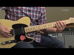 Fender Classic Player Baja Telecaster Guitar Demo  - inSync